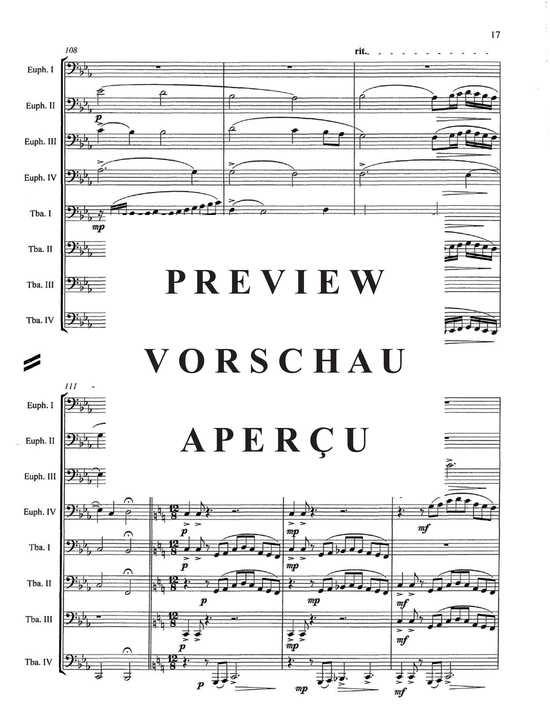 Produktgalerie: Seite 21 von 21 Centipede , , (Tuba Ensemble EEEETTTT)