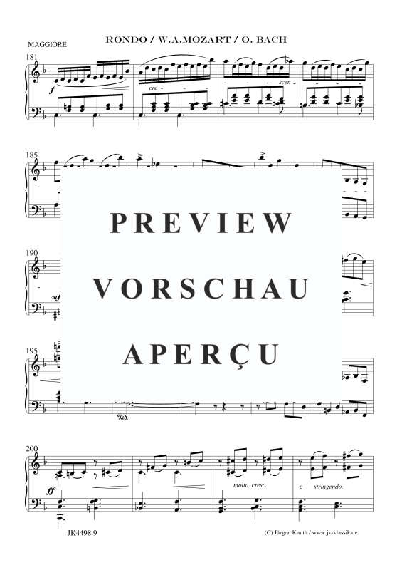 Produktgalerie: Seite 10 von 11 Rondo (Ohne KV), , Klavier Solo