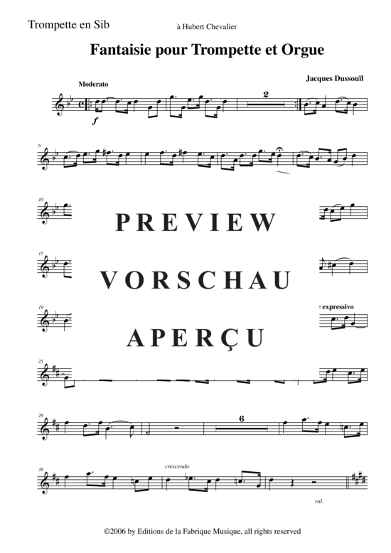 Produktgalerie: Seite 12 von 16 Fantaisie , , (Trompete in B + Orgel)