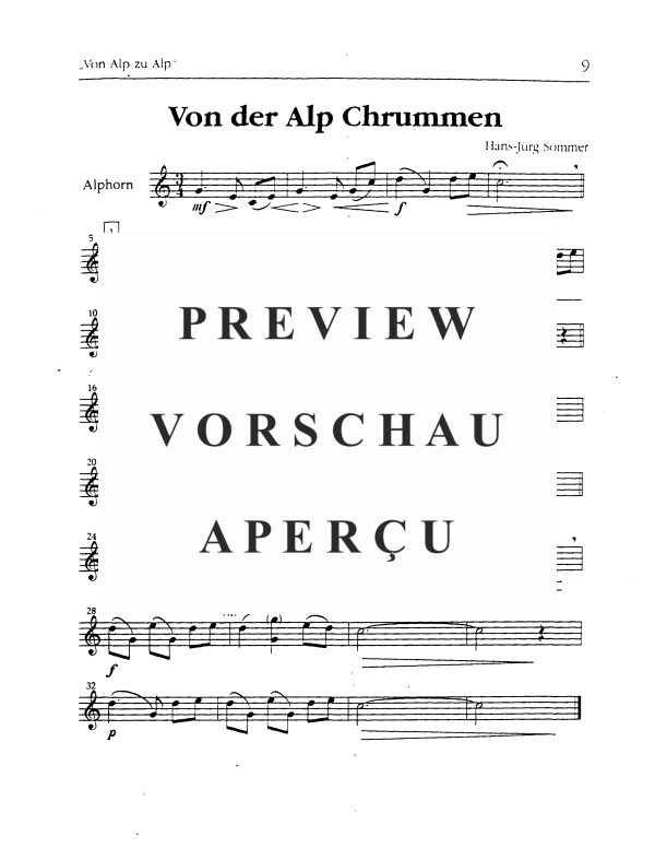 Produktgalerie: Seite 11 von 11 Von Alp zu Alp, , Alphorn