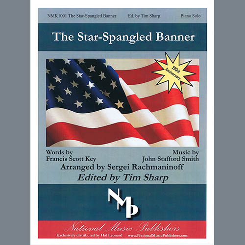 cover: The Star-Spangled Banner (arr. Sergei Rachmaninoff) (ed. Tim Sharp), Francis Scott Key and John Stafford Smith, Klavier