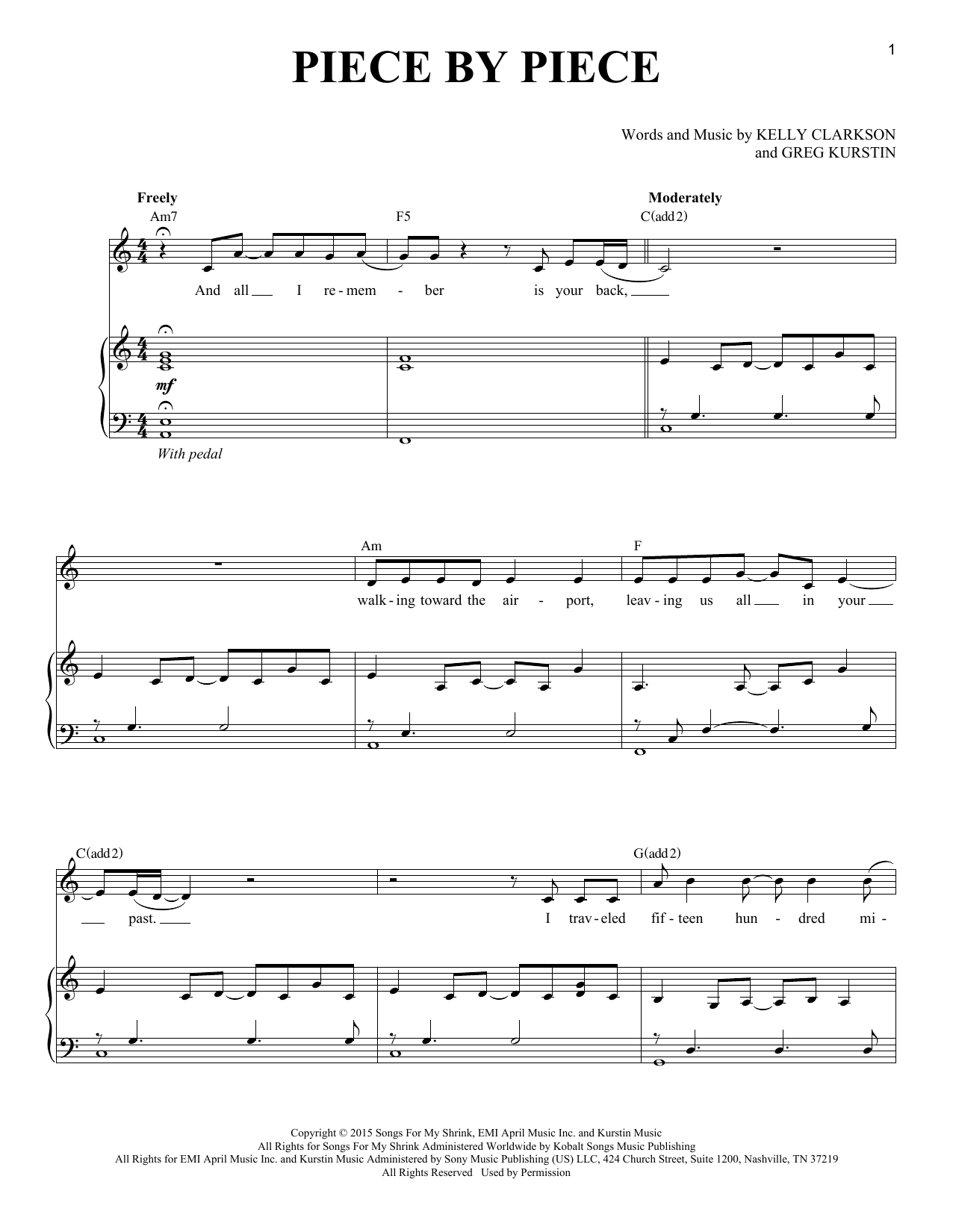 Produktbild zu:  Piece By Piece - Kelly Clarkson