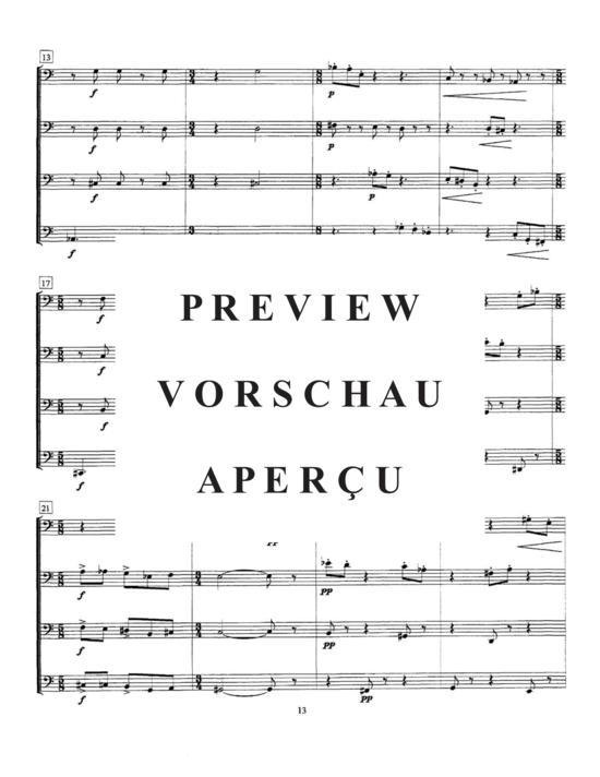 Product gallery: Page 15 of 21 Tuba Quartet No. 1 , , (Tuba Quartett EETT)