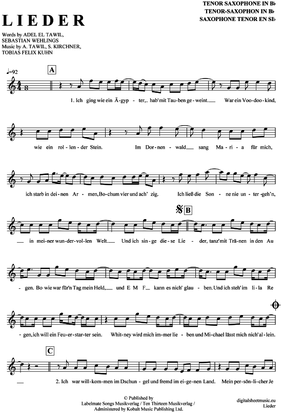 Lieder 