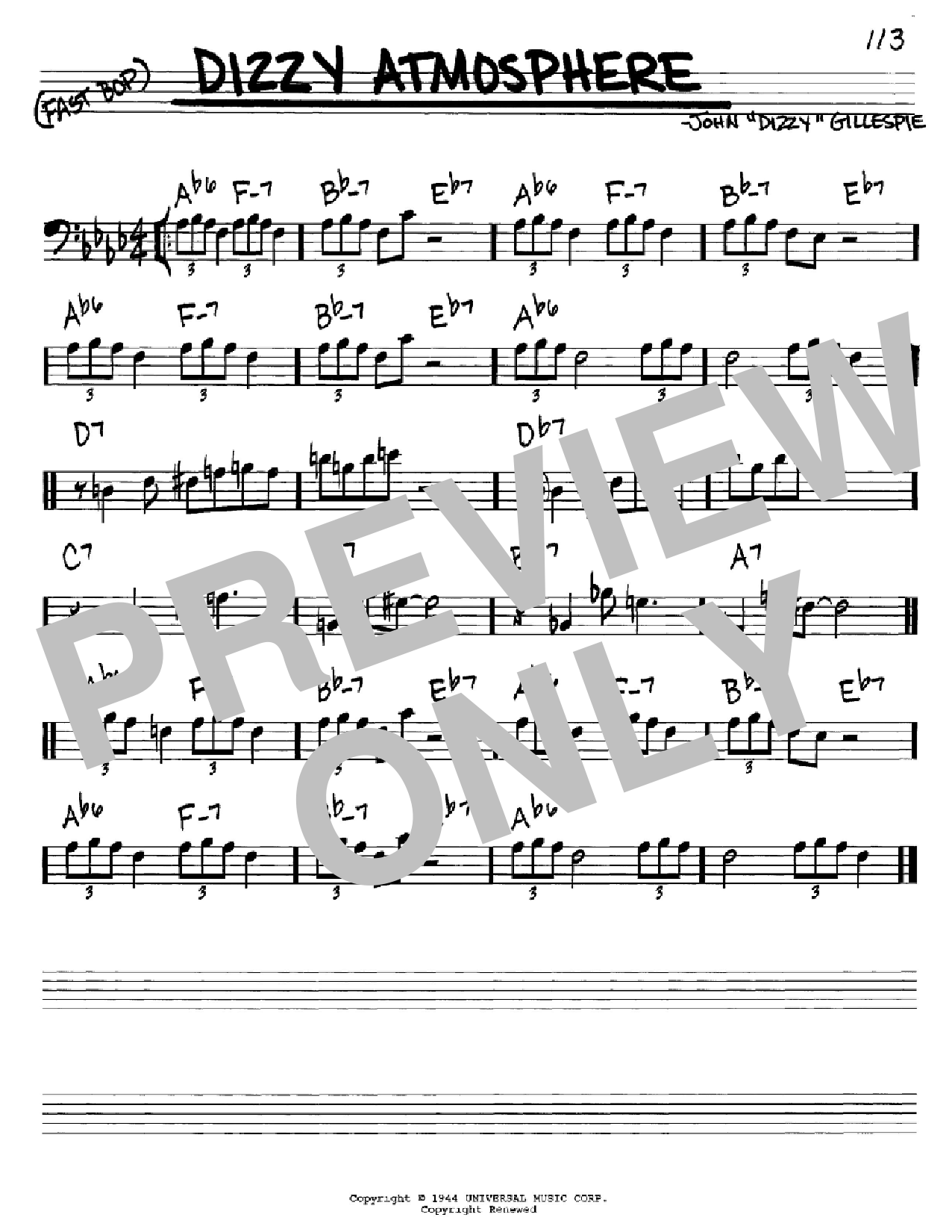 Produktbild zu: Dizzy Atmosphere