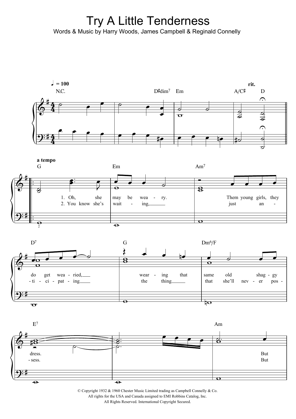 Produktbild zu: Try A Little Tenderness