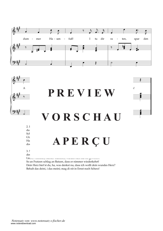 Product gallery: Page 3 of 3 Der Offizier und die Tyrolerin , , Piano and Voice