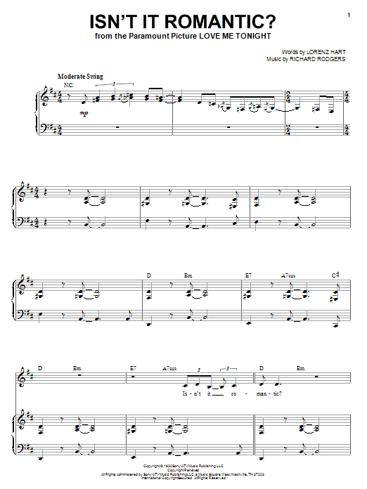 Produktbild zu: Isn't It Romantic?