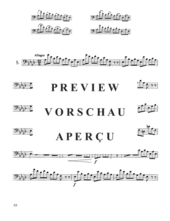 Product gallery: Page 16 of 21 Euphonium Etudes, Vol. 5 , , (Tuba Solo)