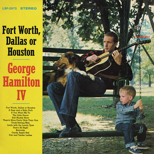 cover: A Rose And A Baby Ruth, George Hamilton IV, Gesang, Gitarre, Klavier