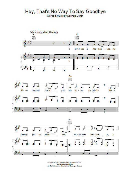 Produktbild zu: Hey, That's No Way To Say Goodbye