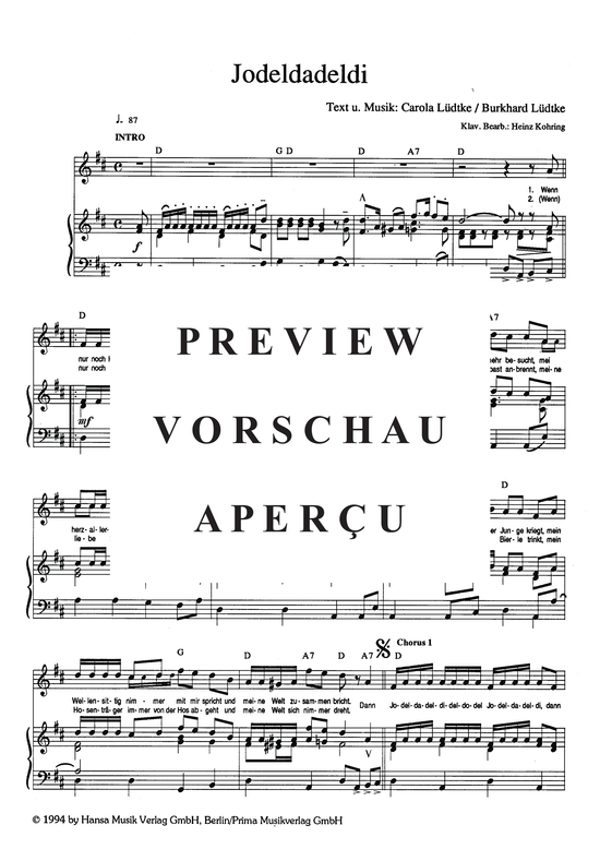 gallery: Jodeldadeldi , Wildecker Herzbuben, 	Die, (Klavier + Gesang)