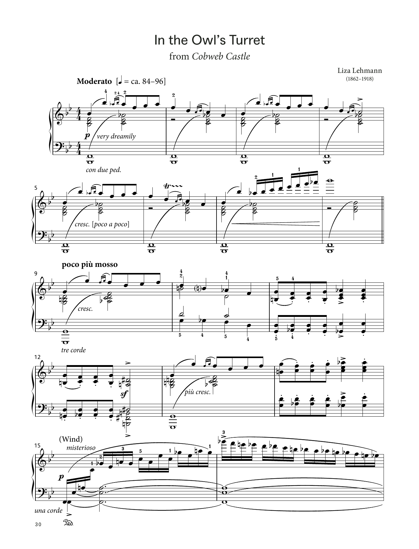 Produktbild zu: In the Owl's Turret (LCME Piano 2018 Grade 5 List B)