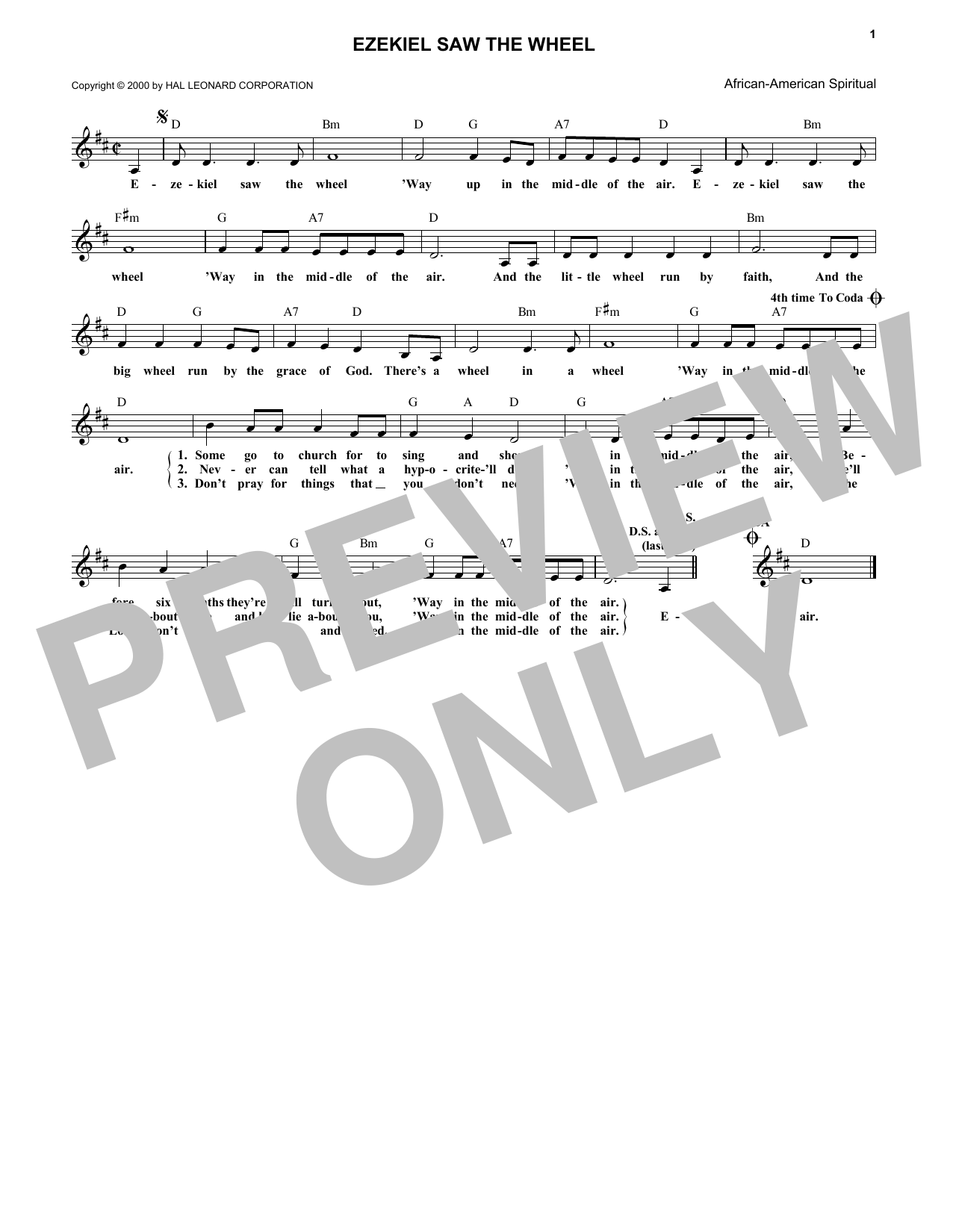 Produktbild zu: Ezekiel Saw The Wheel