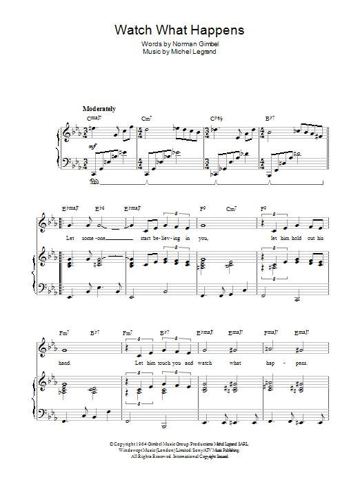 Produktbild zu:  Watch What Happens - Michel LeGrand