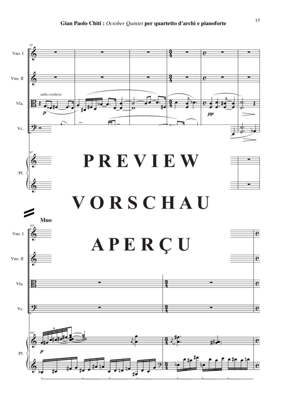 Produktgalerie: Seite 16 von 21 October Quintet , , (Streicherquartett + Klavier)