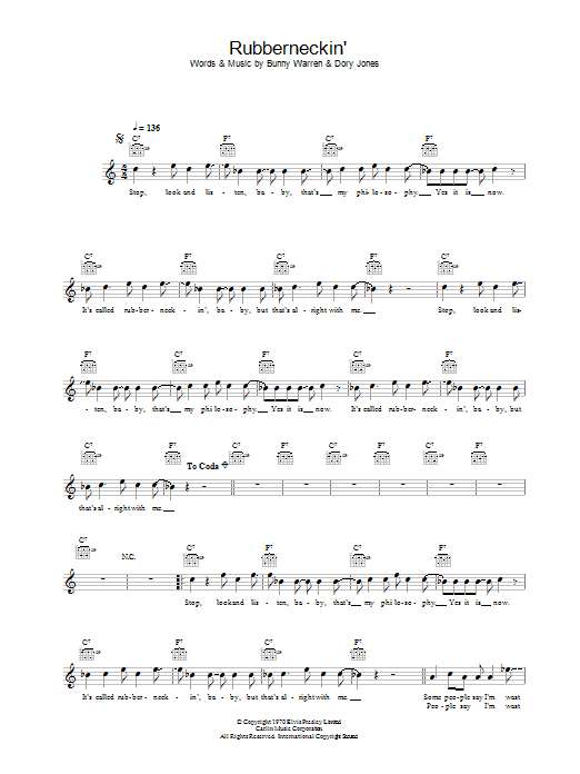 Produktgalerie: Seite 1 von 1 Rubberneckin', Elvis Presley, Melodieinstrument