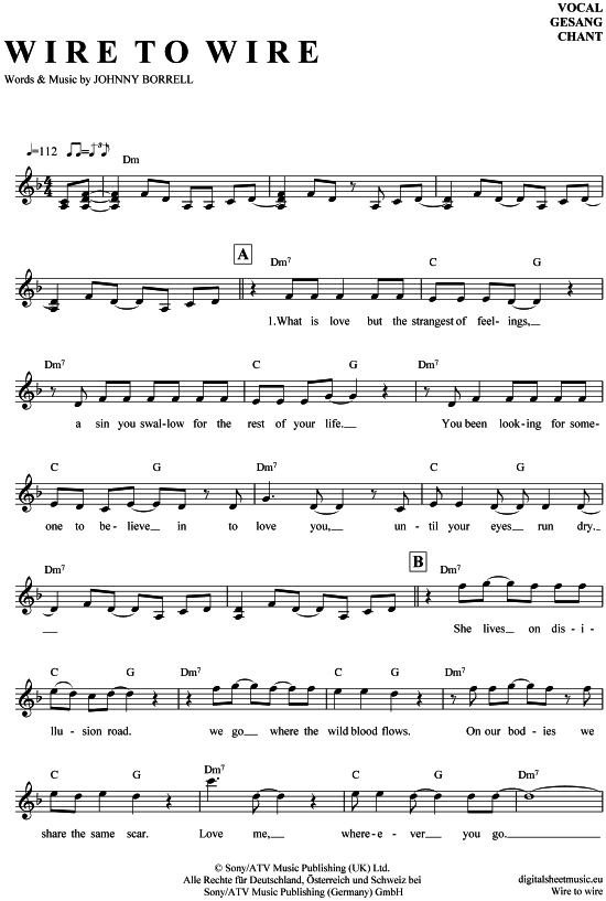 gallery: Wire to wire , Razorlight, (Gesang)