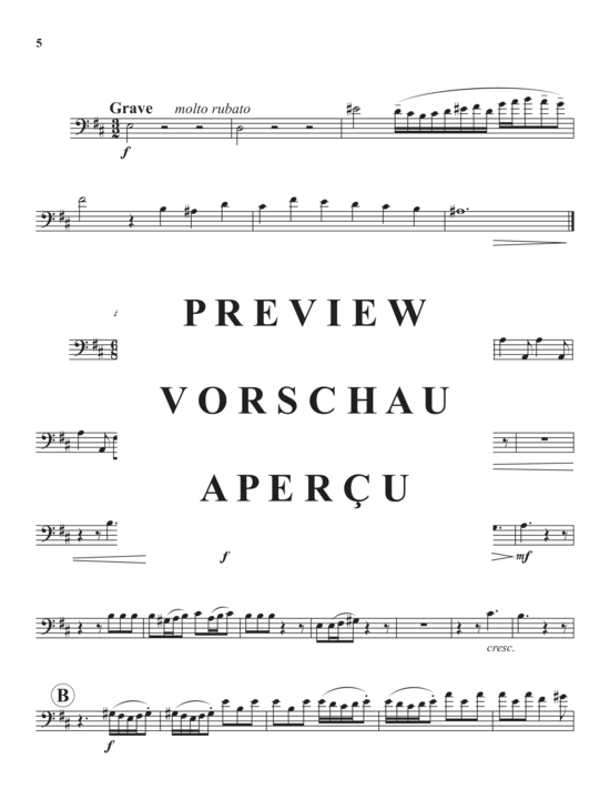 Product gallery: Page 19 of 21 Quartet in D Major, TWV 43:G2 , , (Trombone Quartet)