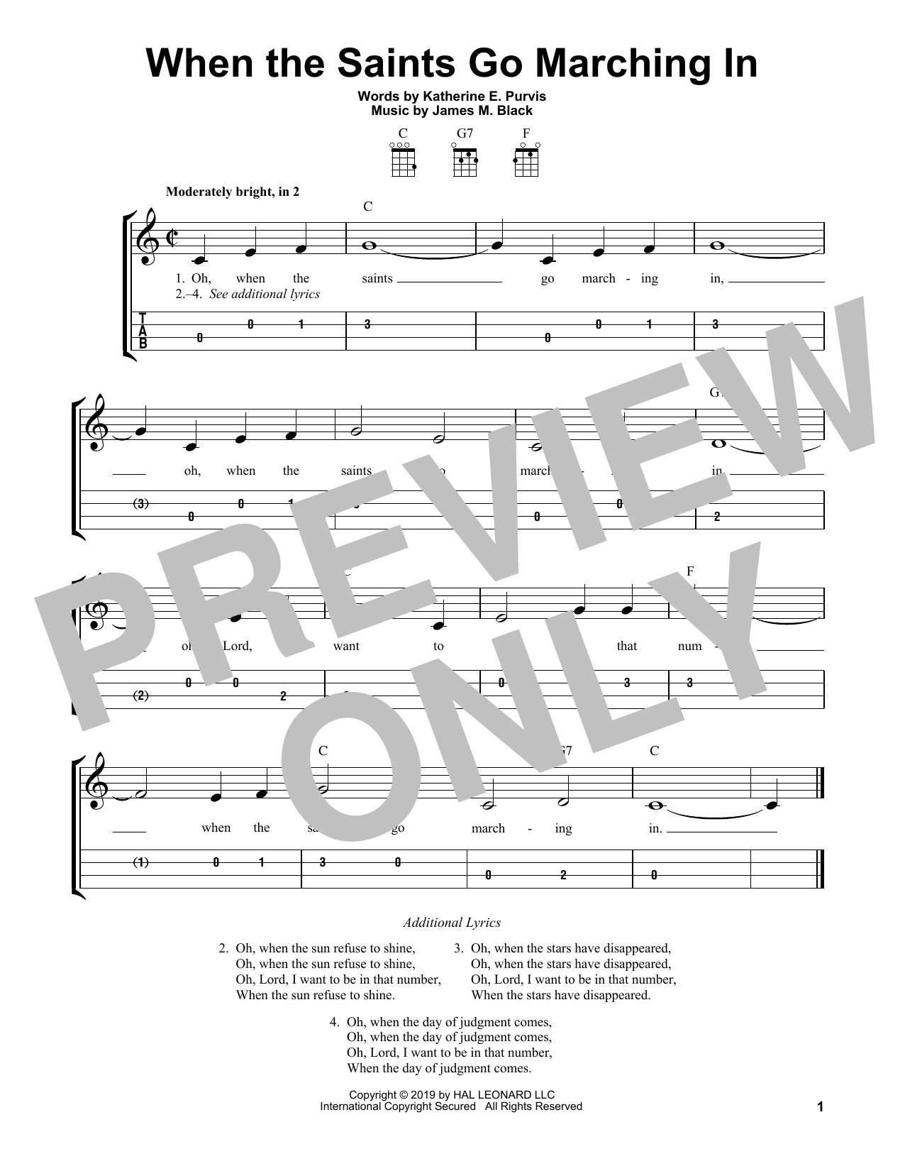Product gallery: Page 1 of 1 When The Saints Go Marching In, Louis Armstrong