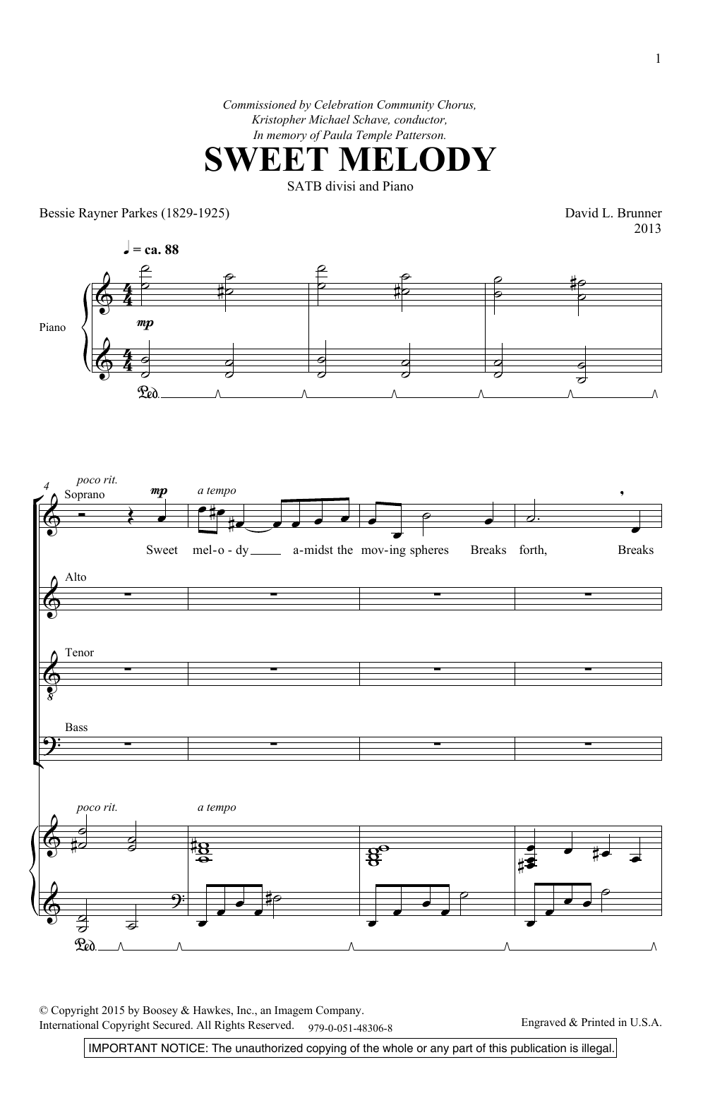 Produktbild zu: Sweet Melody