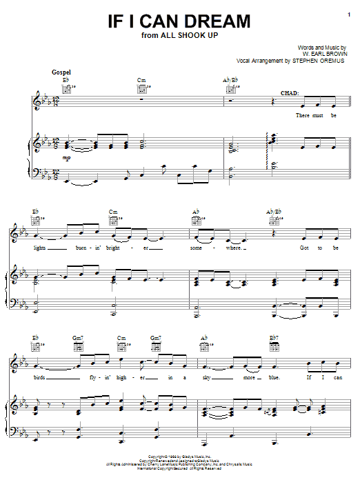 Produktgalerie: Seite 1 von 1 If I Can Dream, Elvis Presley, Gesang, Gitarre, Klavier