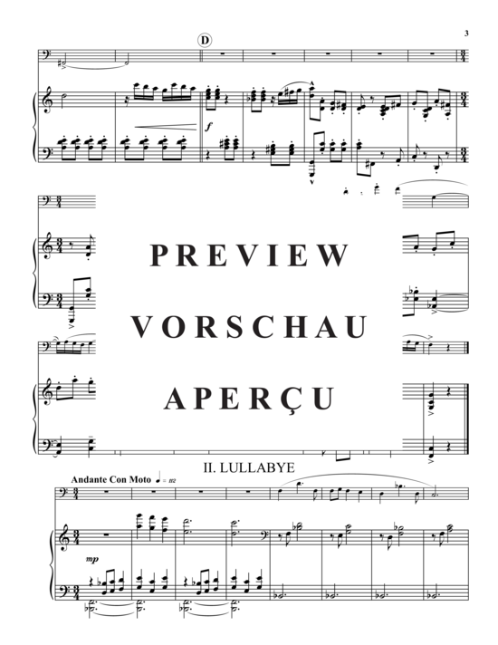 Product gallery: Page 4 of 16 Partita Nr. 3 , , (piano + bassoon)