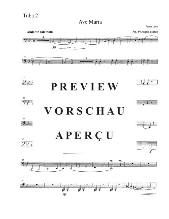 Product gallery: Page 18 of 19 Ave Maria , , (Tuba Quartett EETT)