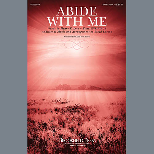 Product picture to: Abide With Me (arr. Lloyd Larson)