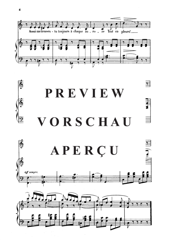 gallery: Le papillon et la fleur Op.1 No.1 , , (Gesang mittel + Klavier)