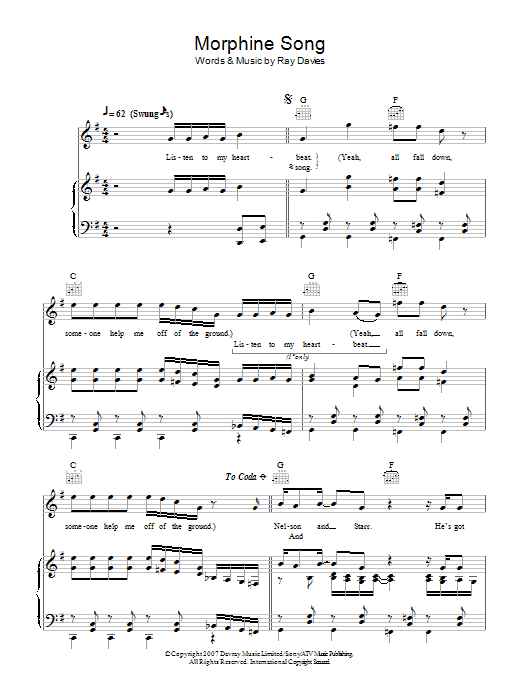 Produktbild zu: Morphine Song