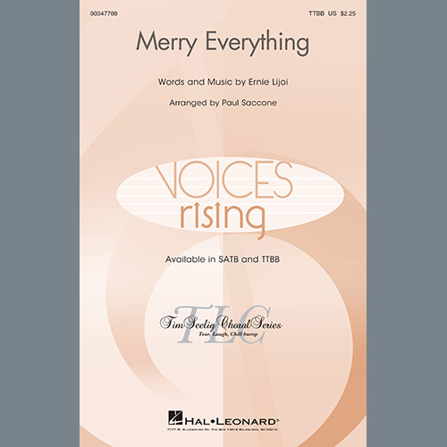 Product picture to: Merry Everything (arr. Paul Saccone)