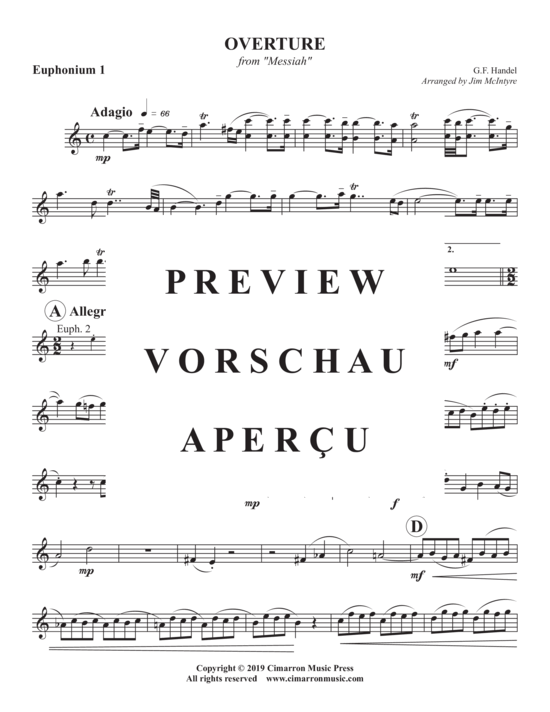 Product gallery: Page 9 of 18 Overture , , (Tuba Quartett EETT)