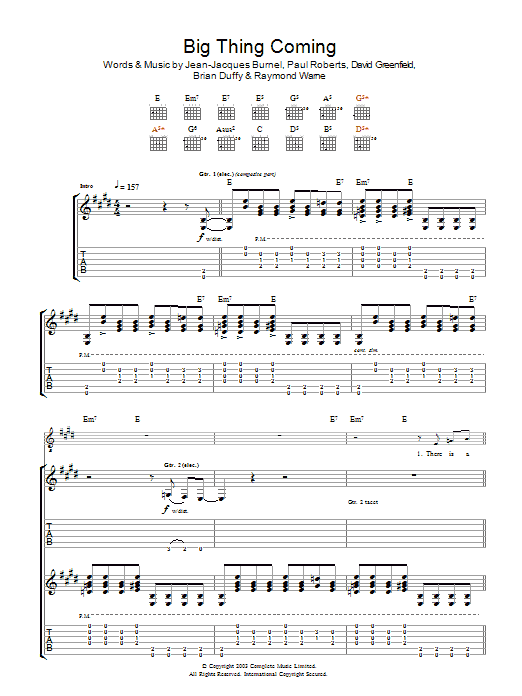 Product gallery: Page 1 of 1 Big Thing Coming, The Stranglers
