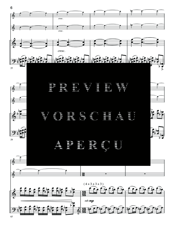 Produktgalerie: Seite 10 von 11 Bass Clarinet Double Concerto, , (Trio 2x Bass Klarinette und Klavier)