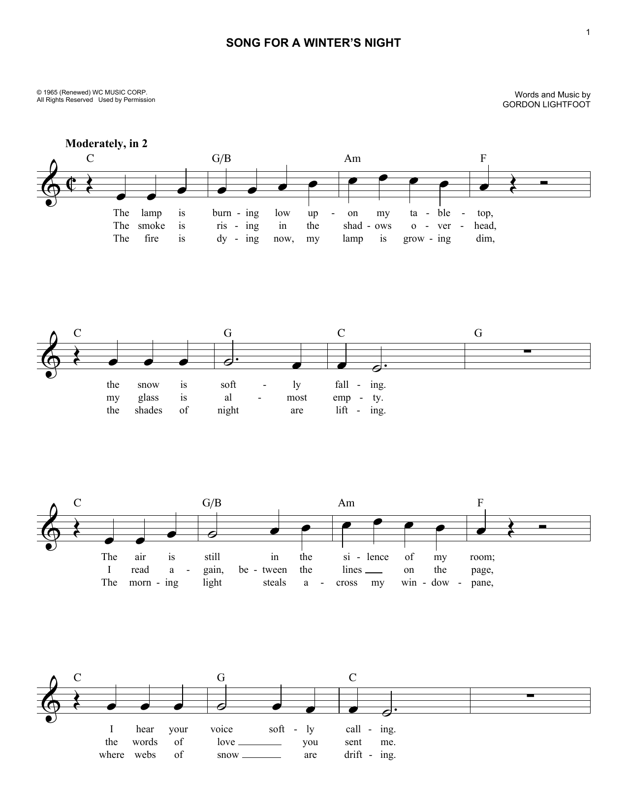 Produktbild zu: Song For A Winter's Night