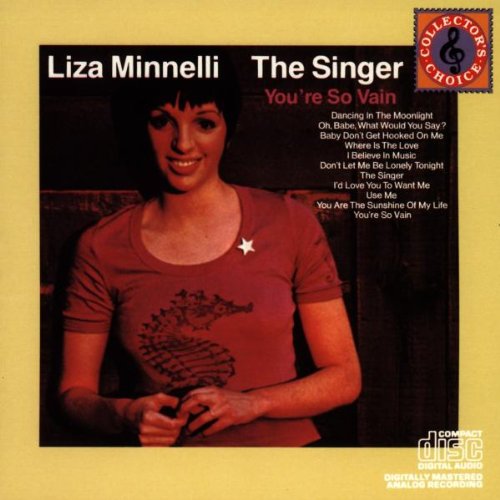 cover: The Singer, Liza Minnelli, Gesang, Klavier