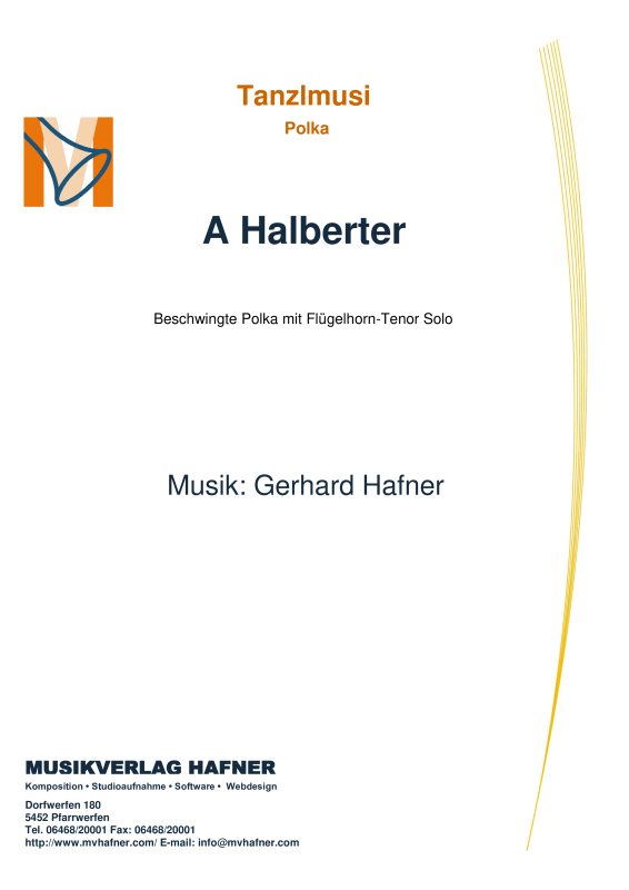 Product picture to: A HalberterGerhard Hafner