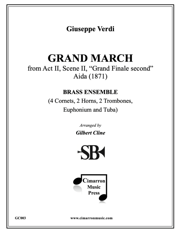 Produktbild zu: Großer Marsch aus AidaGiuseppe Verdi