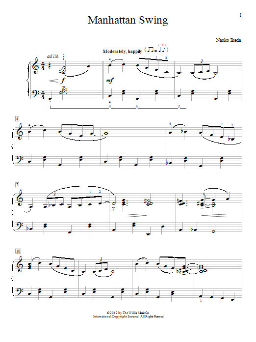 Produktbild zu: Manhattan Swing