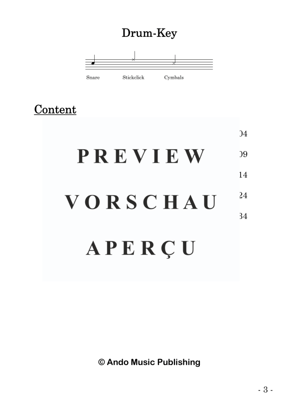 gallery: Solos for Marching Drums - Volume 1, , 50 Solo Pieces for Marching bands: Snare Drum, Bass Drum and Cymbals