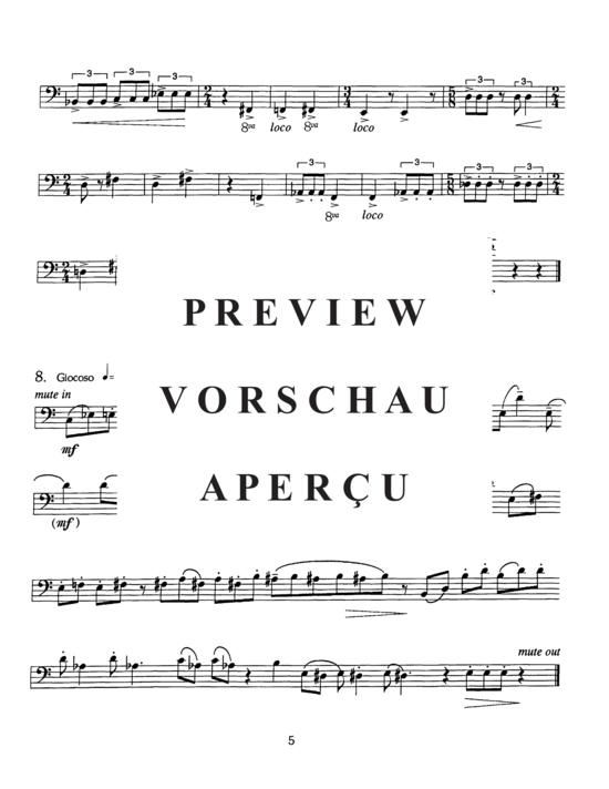 Product gallery: Page 9 of 16 Nocturne Etudes , , (Euphonium Solo)