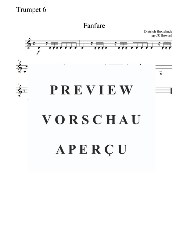Produktgalerie: Seite 10 von 10 Fanfare, , Trompeten Sextett