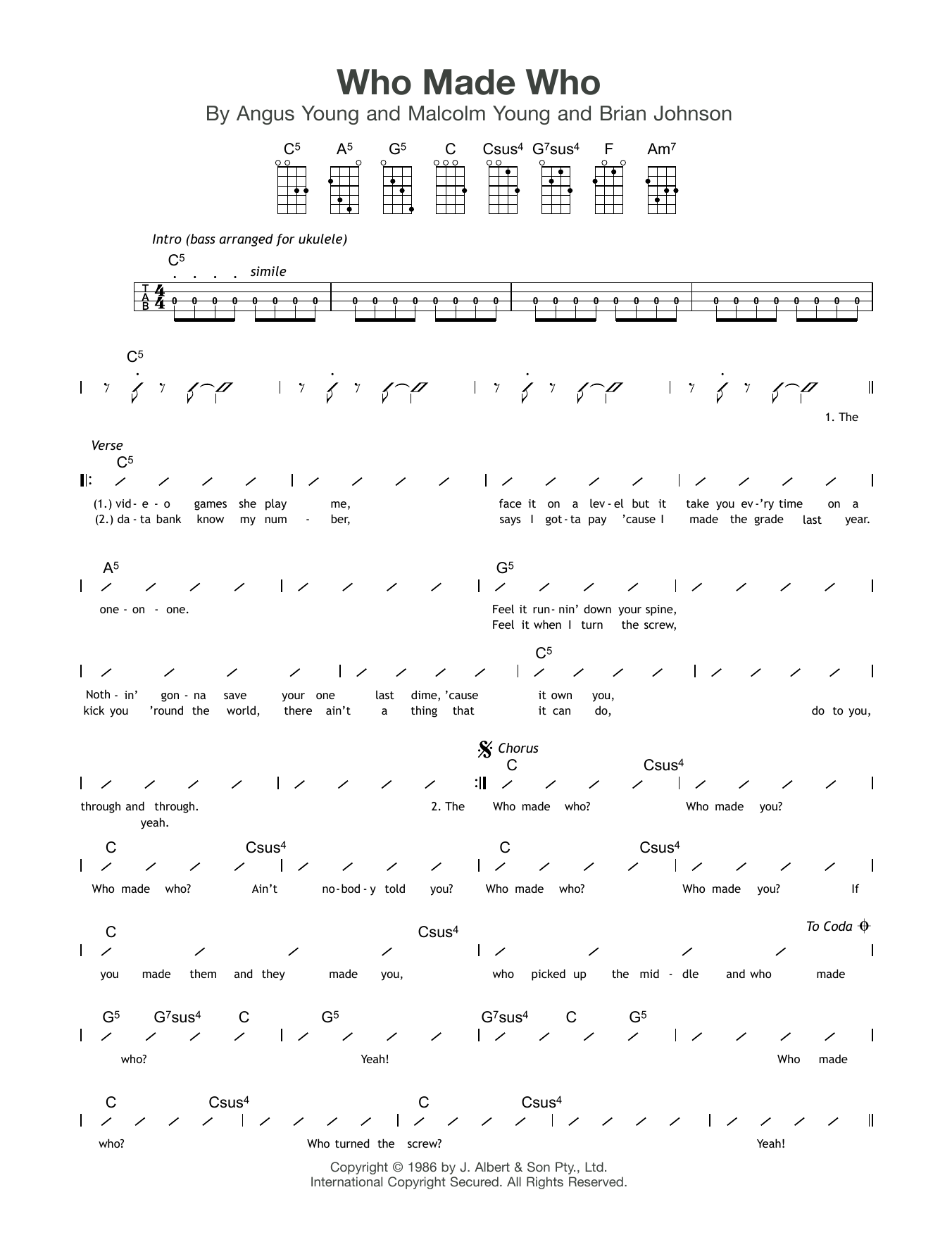 Product gallery: Page 1 of 1 Who Made Who, AC/DC