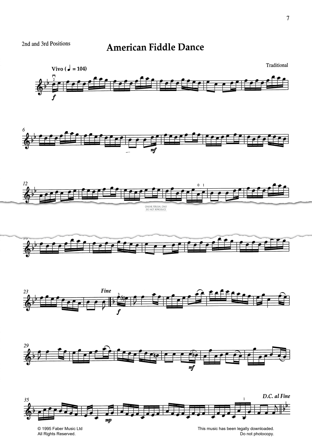Product gallery: Page 1 of 1 American Fiddle Dance, American Traditional