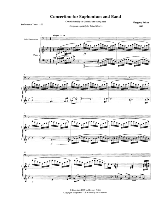 Product picture to: Concertino Gregory Fritze