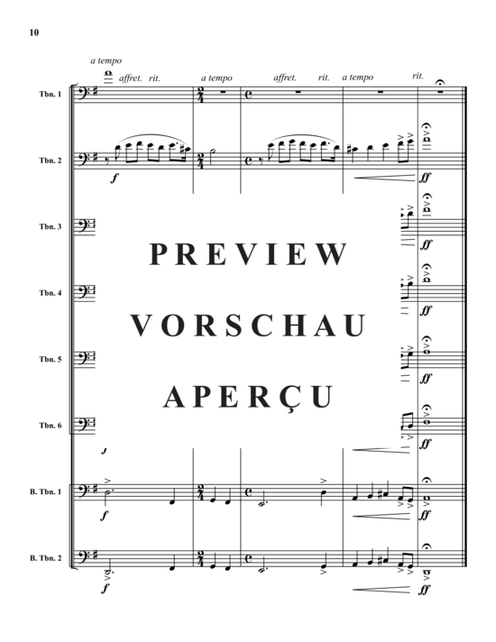 Product gallery: Page 11 of 19 Nessun Dorma , , (Trombone ensemble)