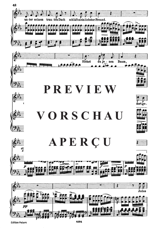 Product gallery: Page 5 of 7 Im Freien D.880, , High Voice and Piano