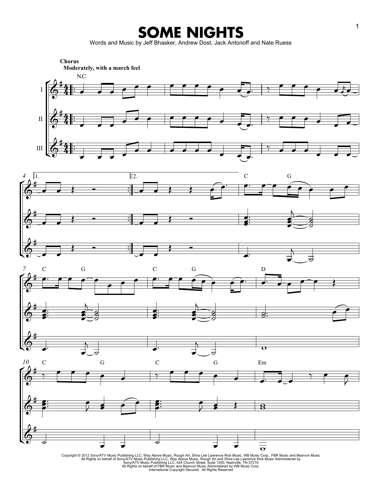 Produktbild zu: Some Nights