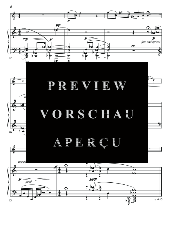 Product gallery: Page 10 of 11 High Autumn, , (clarinet in Bb and piano)